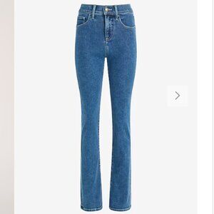 Express Mid Rise Medium Wash Skyscraper Jeans